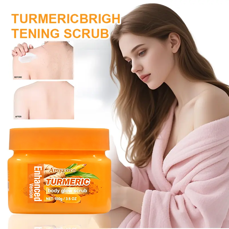 Turmeric Nourishing Scrub -Natural turmeric & moisturizing blend 🧡