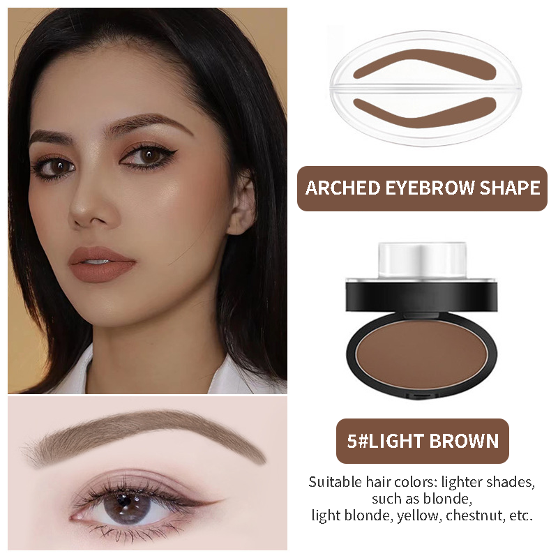 One Touch Eyebrow Stamp Makeup Kit 💓