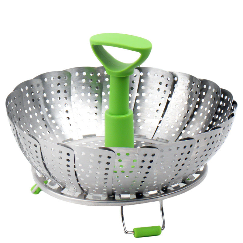 Vegetable Steamer Basket for Cooking Food, Stainless Steel Veggie Steam Basket for Pot 🥦