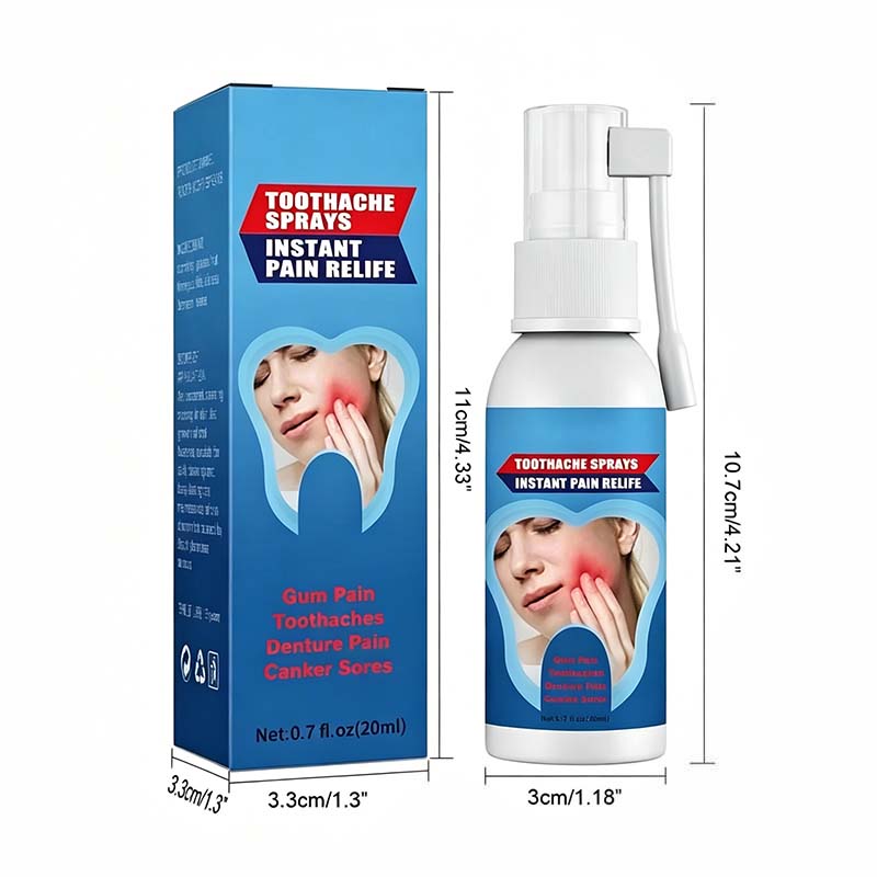 🦷 Oral Care Spray, Soothe Sensitive Teeth & Inflamed Gums