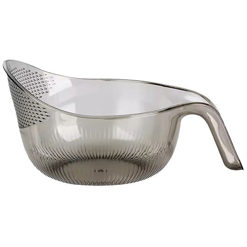 Aesthetic Multifunctional Rice Strainer with Handle 🥣