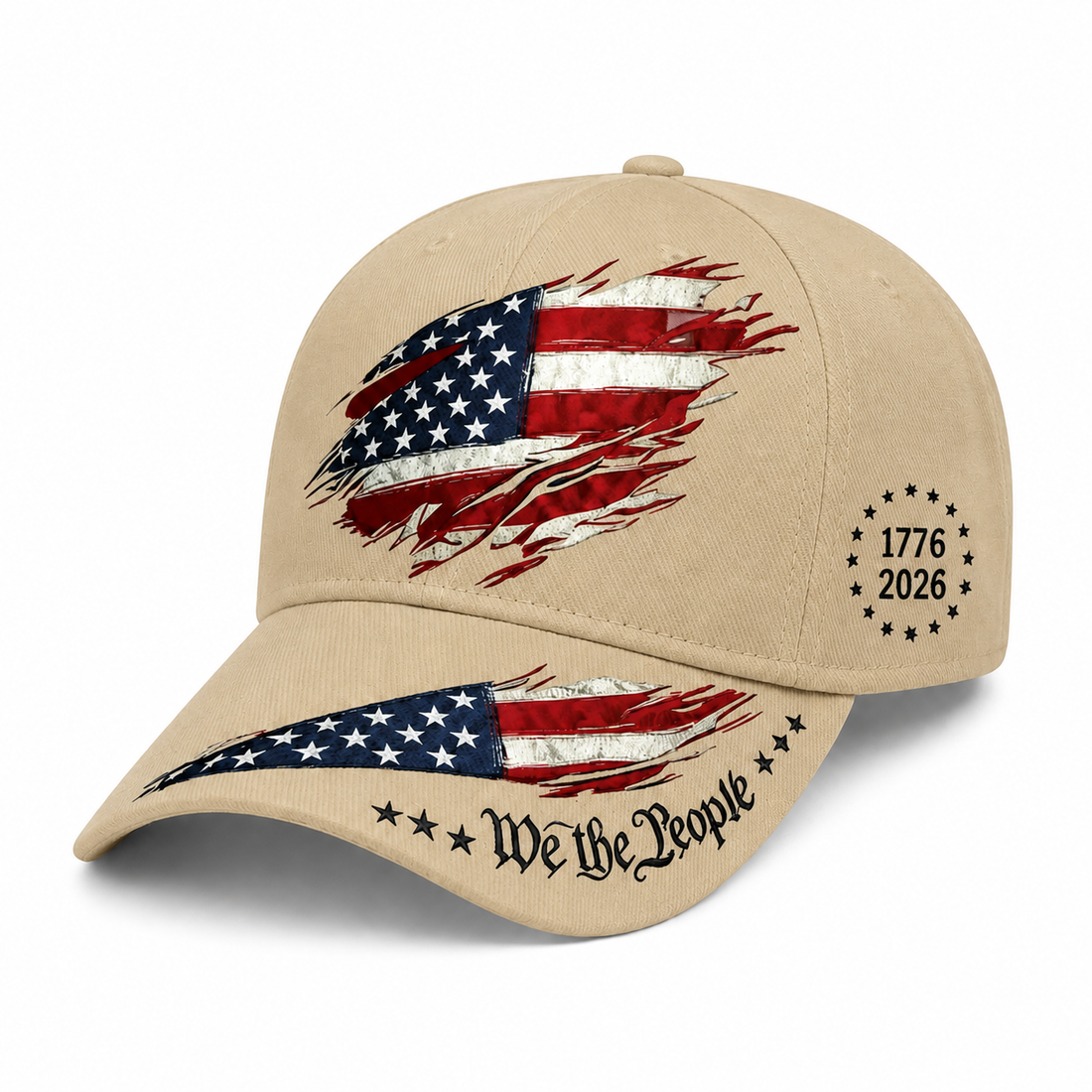 250th Anniversary Print Baseball Cap, Adjustable Unisex Sun Cap⭐
