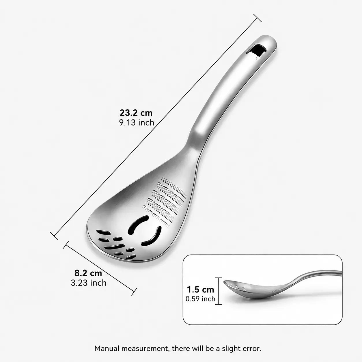 304 Stainless Steel Multi‑Purpose Kitchen Spoon 🥄