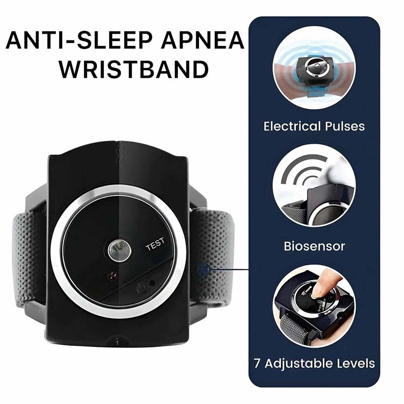 Smart Anti-Snoring Wristband, Vibration Posture Corrector