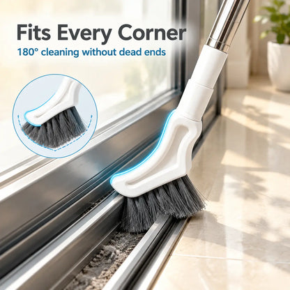 Adjustable Length Stainless Steel Telescopic Long Handle Crevice Cleaning Brush 🧹
