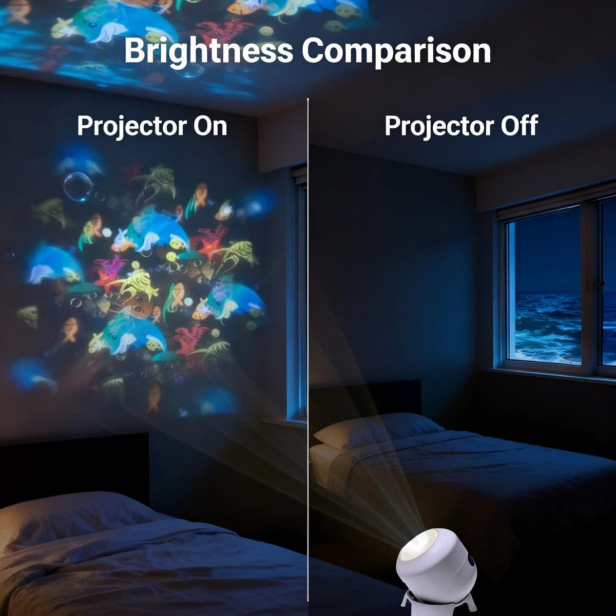 Dynamic LED Projector Lights: Give Your Room a Fresh New Look🌌