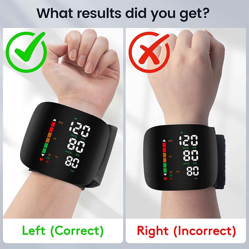 Automatic Wrist Blood Pressure Monitor, Accurate Health Monitoring✨