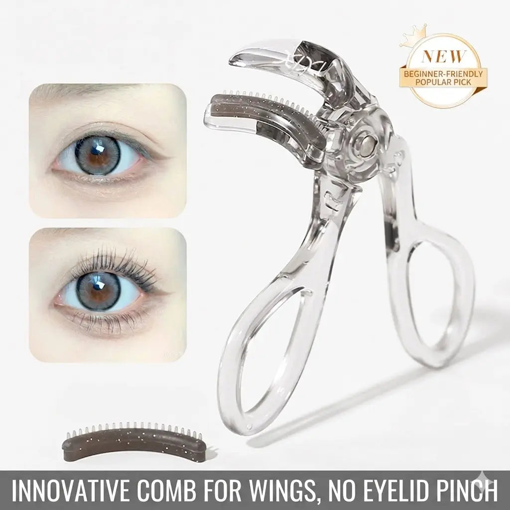 Wide-Angle Curler with Comb - Perfectly Curls Every Lash WITHOUT the Pinch✨