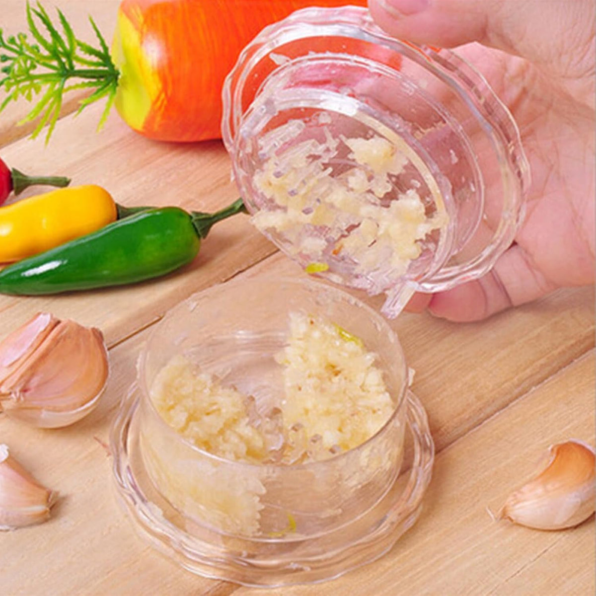 2 PCS Manual Garlic Twister Mincer Kitchen Gadget Gift🧄