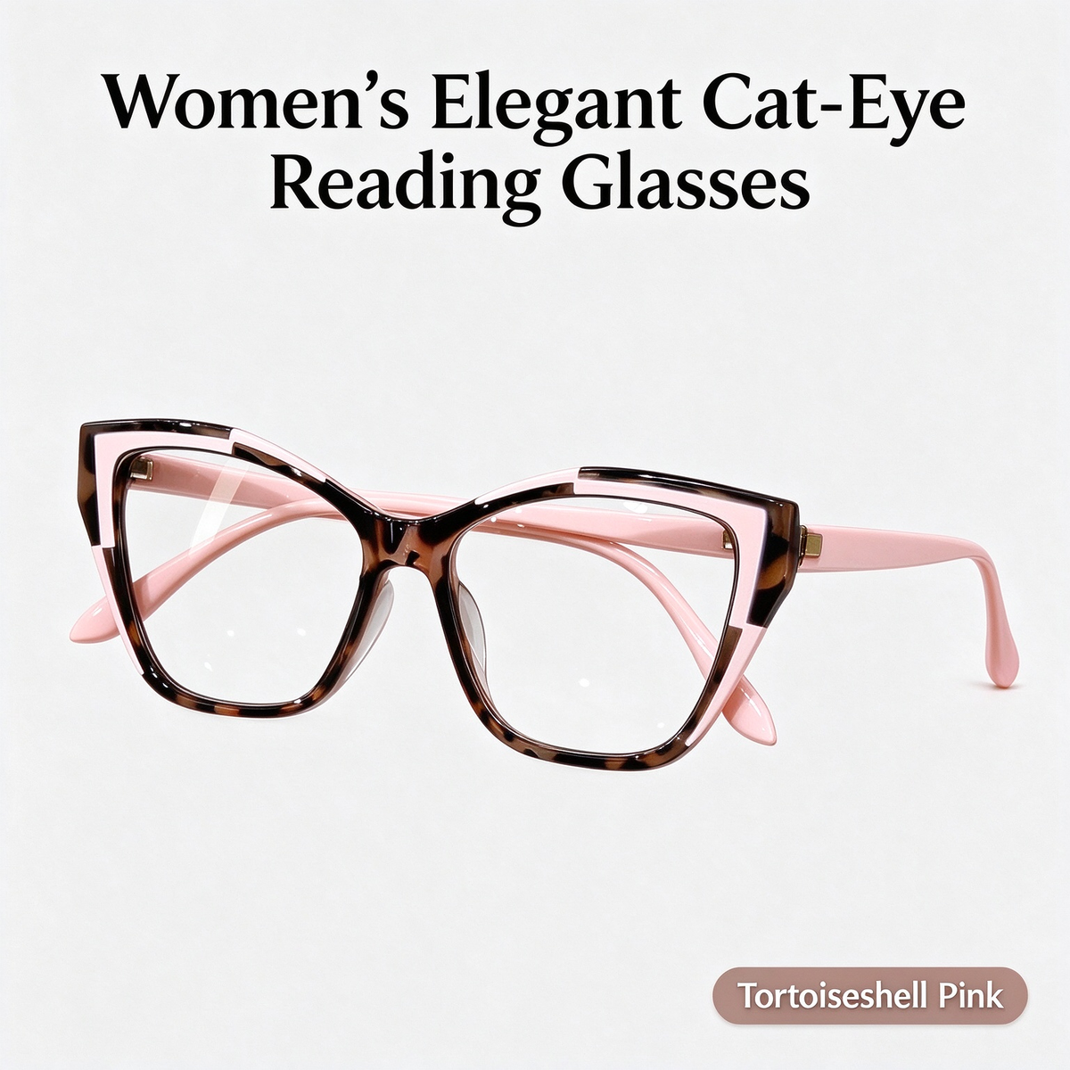 Women's Elegant Cat-Eye Metal Frame Reading Glasses 🕶️