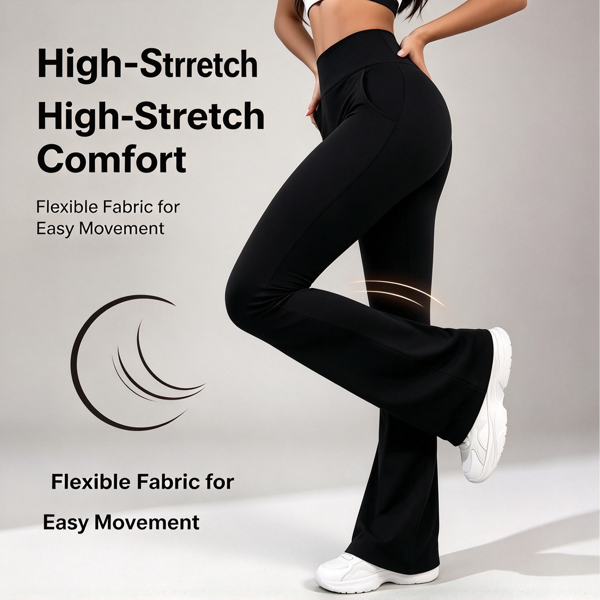 Women's Soft High-Stretch Micro-Flare Yoga Pants 👖