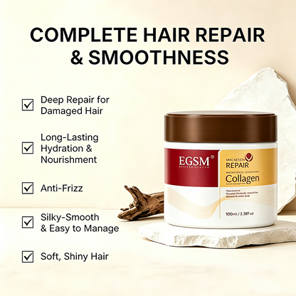 Hair Treatment Deep Repair Conditioning Argan Oil Collagen Hair✨