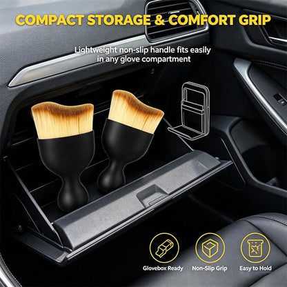 Car Air Conditioner Outlet Dashboard Cleaning Brush Auto Interior Dust Brush🌬️