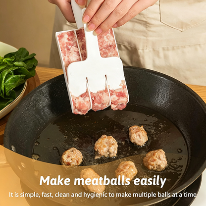 Creative Kitchen Triple Meatball Maker, Meatball Shaper Kitchen Triple Meat Tenderiser Meat Baller 🍳
