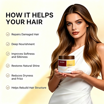 Hair Treatment Deep Repair Conditioning Argan Oil Collagen Hair✨