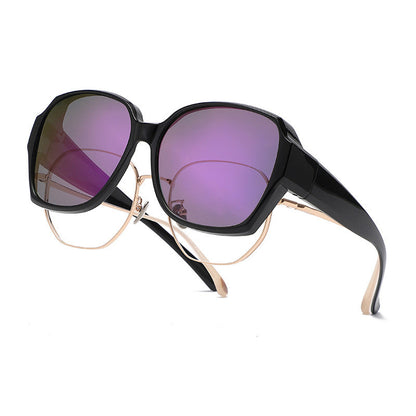 2026 NEW Trendy Oversized Fit Over Sunglasses – Polarized UV400 Anti-Glare Shades 🕶️✨
