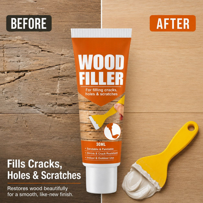 Wood Filler for Cracks and Holes 🛠️