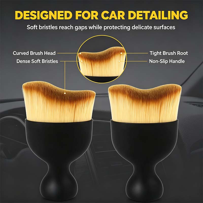Car Air Conditioner Outlet Dashboard Cleaning Brush Auto Interior Dust Brush🌬️