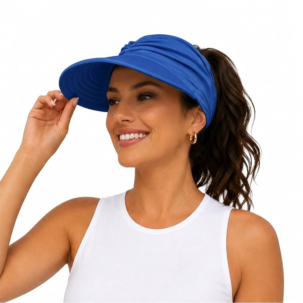 ☀️ Women's UPF 50+ UV-Protective Sun Hat with Open Top
