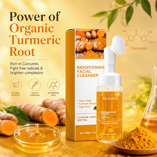 Turmeric Brightening Facial Skincare Cleanser🛁