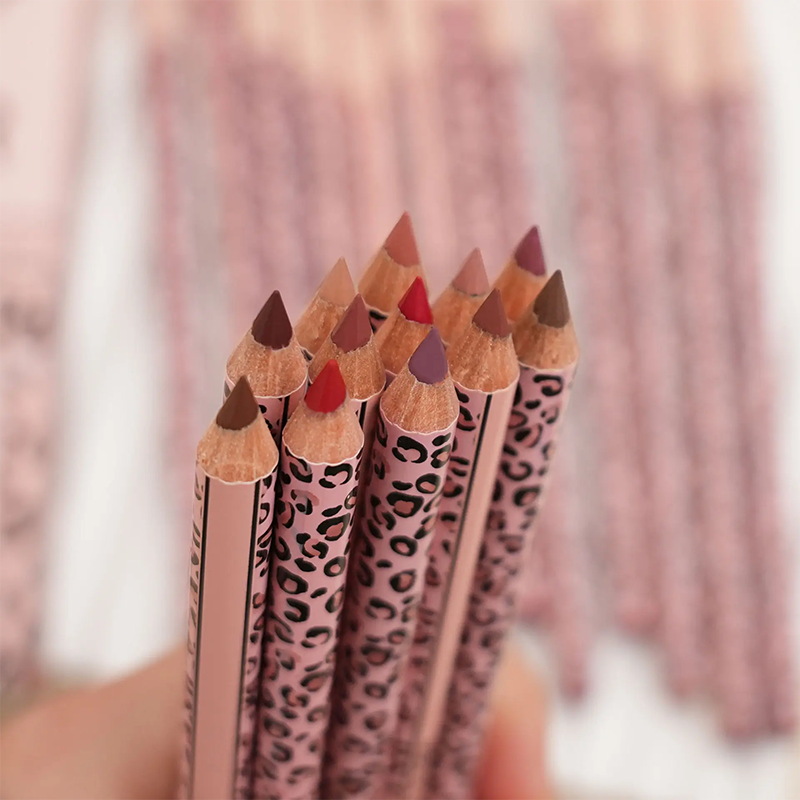 Full 12‑Color Lip Liner Set – Matte High Pigment, Long‑Lasting Non‑Fading 💋