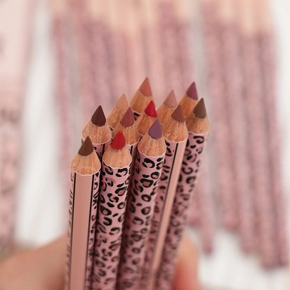 Full 12‑Color Lip Liner Set – Matte High Pigment, Long‑Lasting Non‑Fading 💋