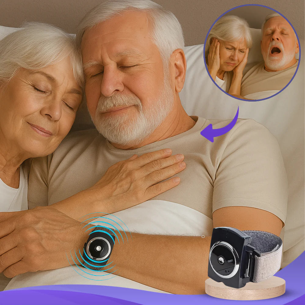 Smart Anti-Snoring Wristband, Vibration Posture Corrector