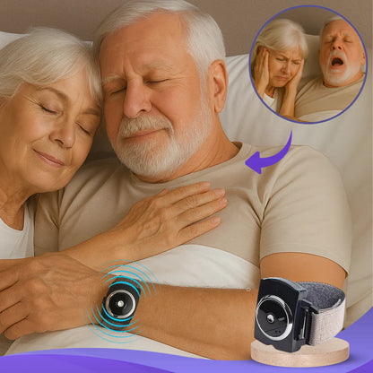 Smart Anti-Snoring Wristband, Vibration Posture Corrector