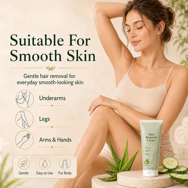 Unisex Hair Removal Cream, Mild for All Skin Types✨