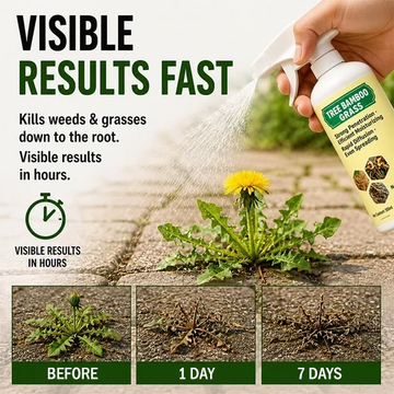 🔥Fast-Acting Natural Weed & Grass Killer Spray🌿
