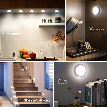6 Pcs Motion Sensor Light, Rechargeable Night Light 💡
