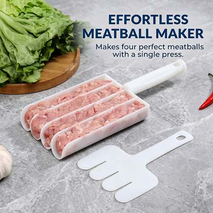 Creative Kitchen Triple Meatball Maker, Meatball Shaper Kitchen Triple Meat Tenderiser Meat Baller 🍳