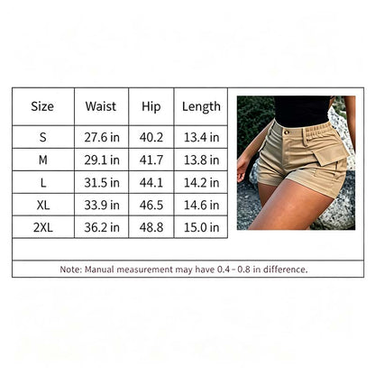 New summer women’s cargo shorts—two-pocket trousers 👖