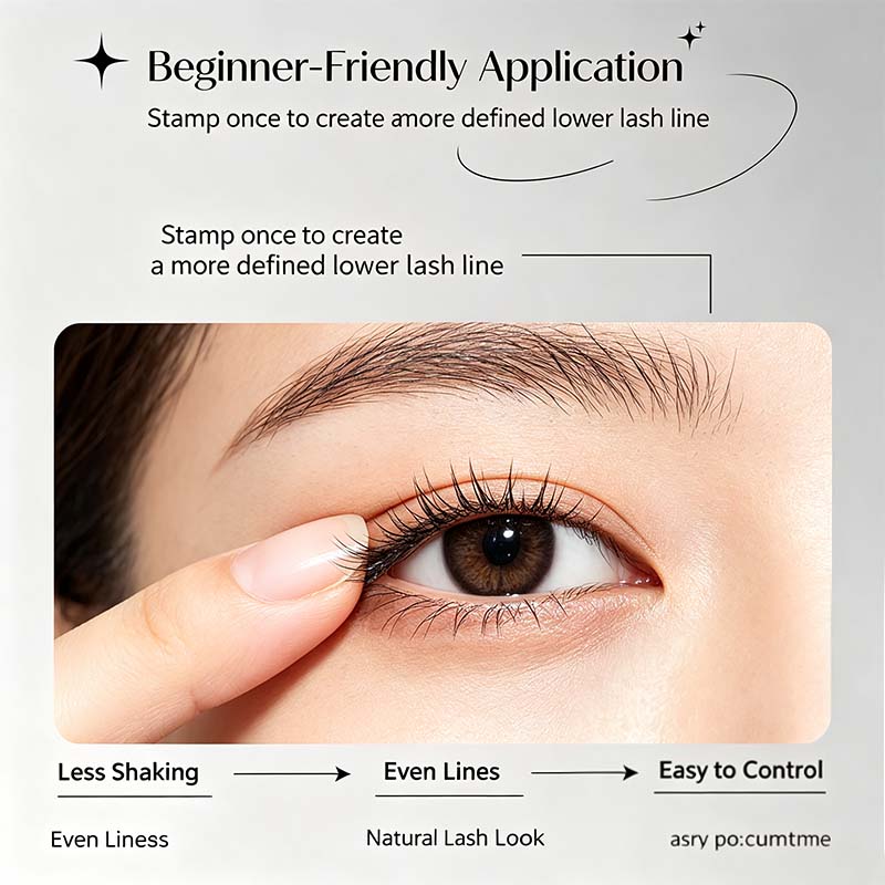 Reusable Lower Eyelash Stamps Kit🩷