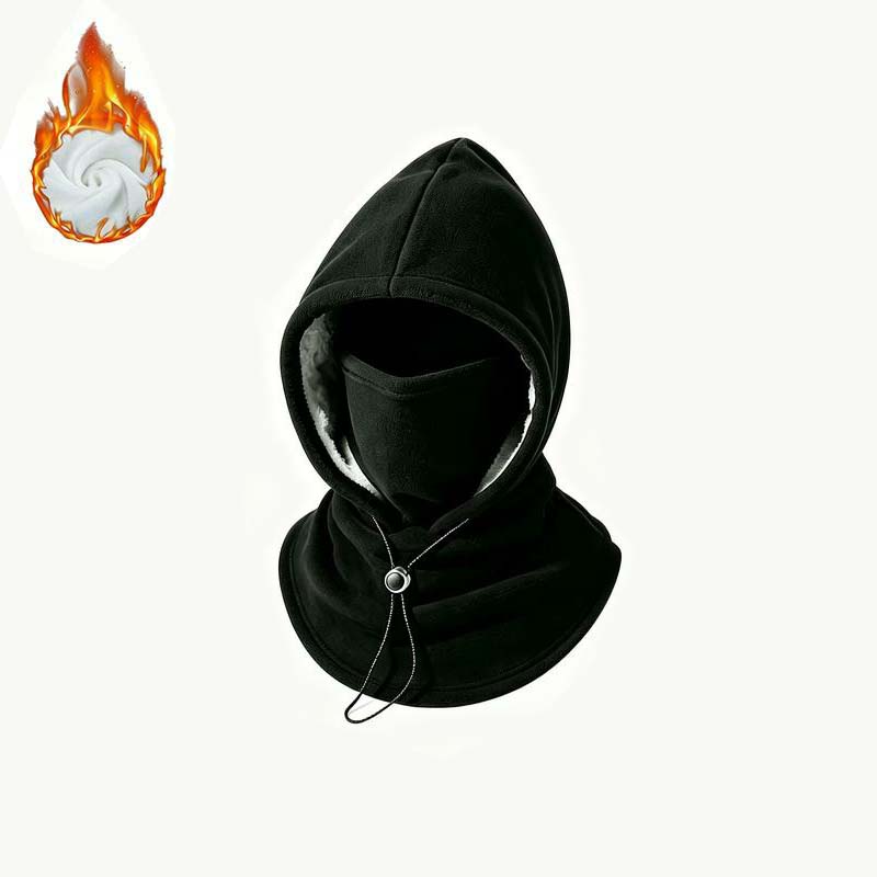 Integrated Flannel Warm Face Mask and Hat, Windproof and Warm🌬️