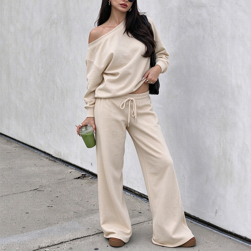 Women's Long Sleeve Jumper & Pants, 2 Piece Outfit Set ✨