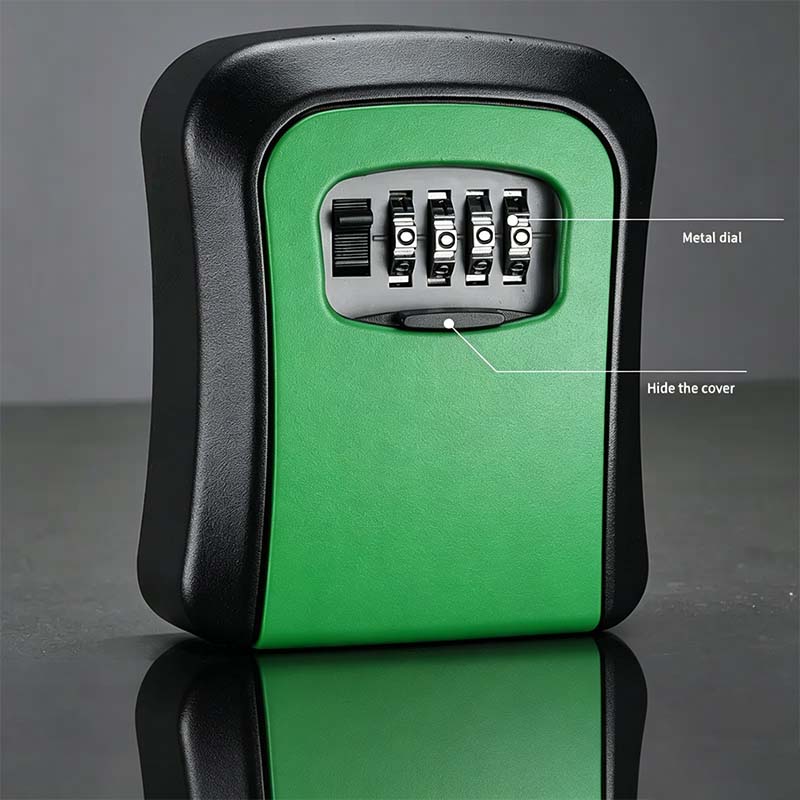 Wall Mount Key Lock Box - 4 Digit Combination Lockbox for Keys Safe Security🔑