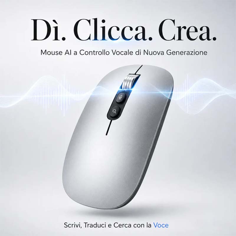 Wireless AI Smart Voice Mouse 🖱️