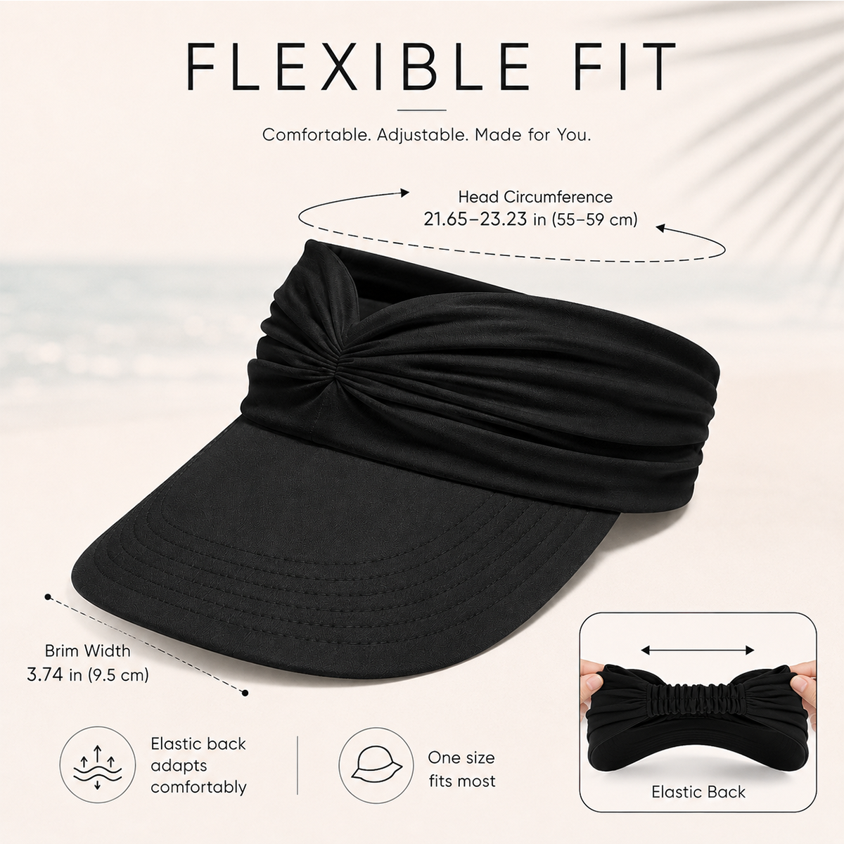 ☀️ Women's UPF 50+ UV-Protective Sun Hat with Open Top