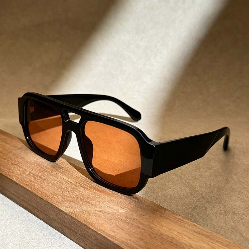 Stylish Aviator Sunglasses for Men and Women , Trendy Rectangle, Fashionable Design, Perfect😎