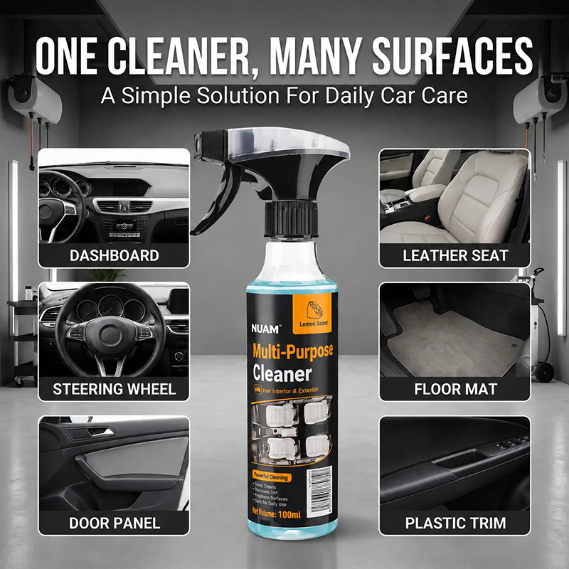 Multi-Purpose Cleaning Spray, Heavy Duty Dual-Action Degreaser & Stain Remover🧽