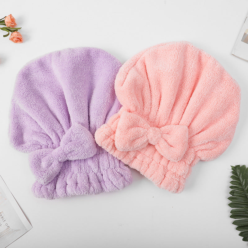 Soft Reusable Hair Wrap With Bow Decor 2PCS🧖