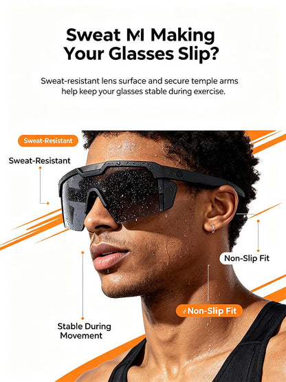 UV400 Photochromic Polarized Safety Glasses🕶️☀️