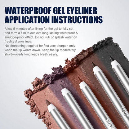 Waterproof Gel Eyeliner Pencil with Ultra Smooth Creamy Glide ✨