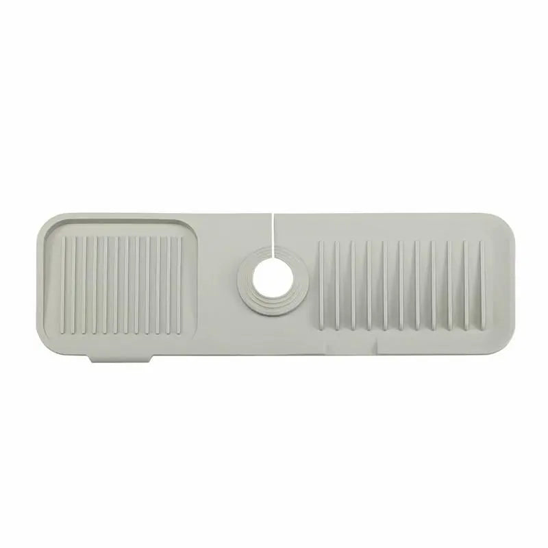 Tap Mat for Kitchen Sink, Splash Guard, Silicone Drying Mat, Quick Drying Stone Sink Tray ✨