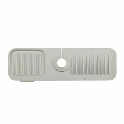 Tap Mat for Kitchen Sink, Splash Guard, Silicone Drying Mat, Quick Drying Stone Sink Tray ✨