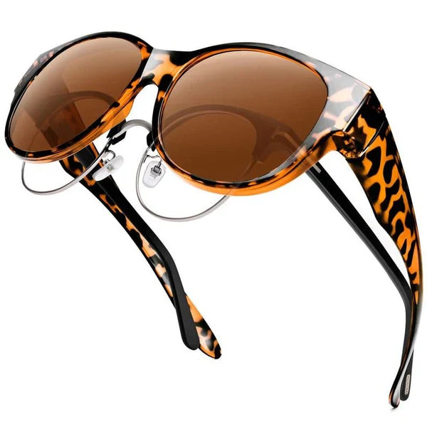 2026 NEW Trendy Oversized Fit Over Sunglasses – Polarized UV400 Anti-Glare Shades 🕶️✨