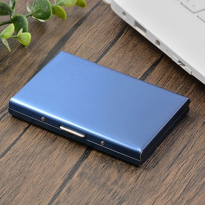 Men's Minimalist RFID Blocking Metal Card Holder Wallet💳
