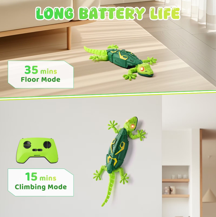 Wall Crawler Gecko,  Remote Control Toy🦎