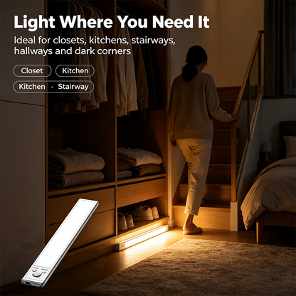 Under Cabinet Lights,Motion Sensor Night Light Indoor,USB Rechargeable Light💡